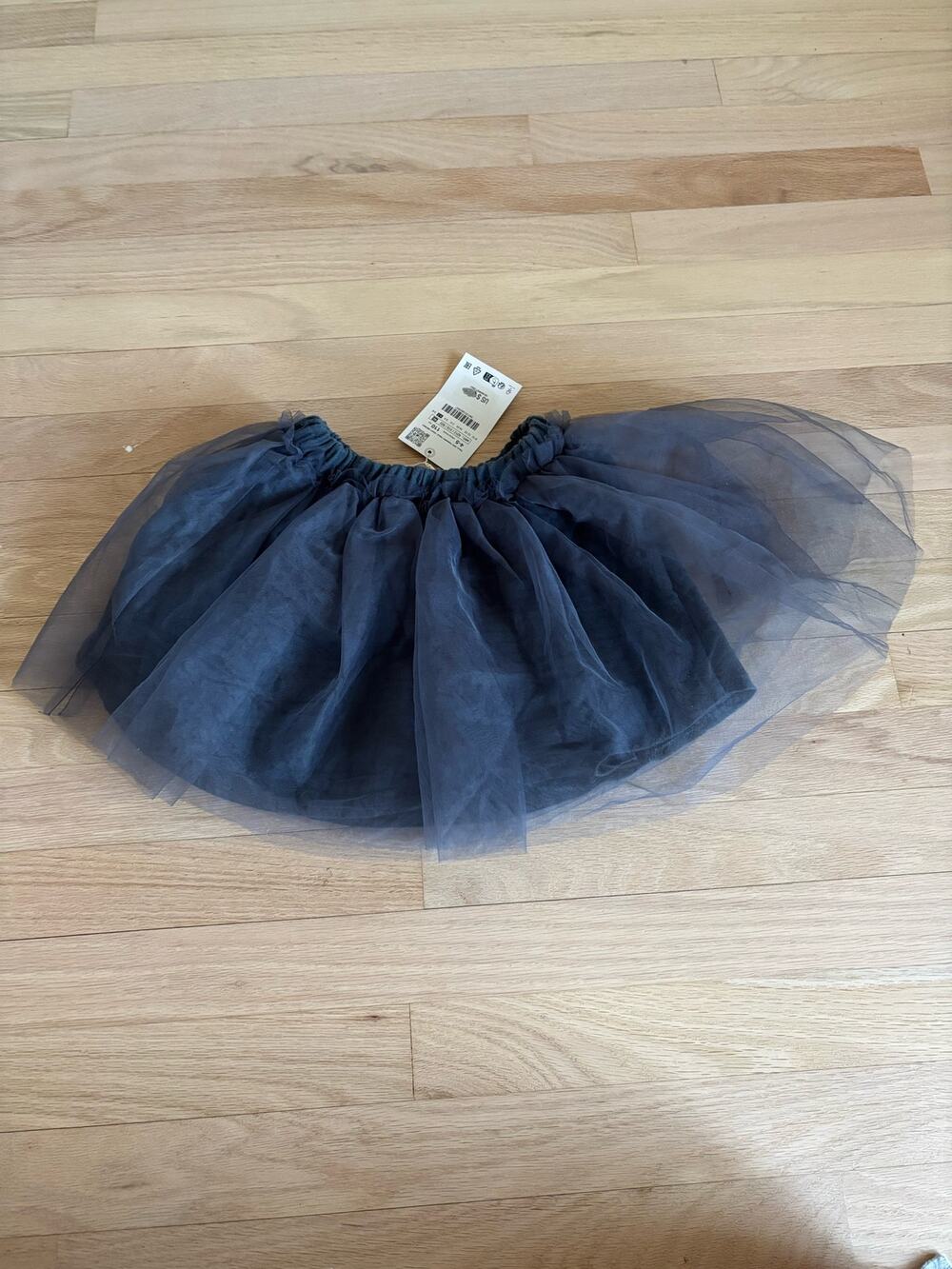 NWT Zara Tutu Skirt Gray 4-5T
